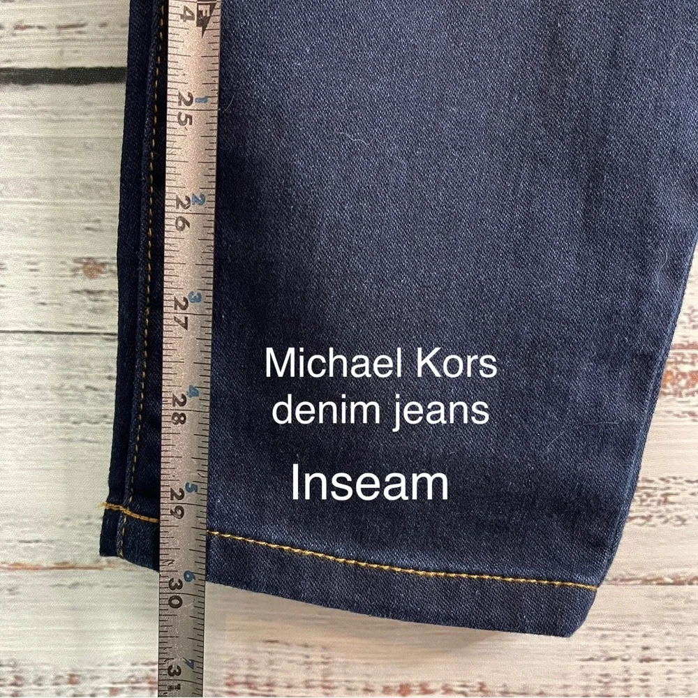 🔥 SALE Michael Kors MK Dark Wash Skinny Jeans | Size 6